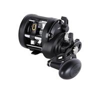 PENN Rival™ II Level Wind Reel | Saltwater All-Round Fishing Reel | Graphite Frame & Sideplates | HT-100 Carbon Drag | Line Capacity Rings | 5.1:1 Gear Ratio | 1500 | Left Hand