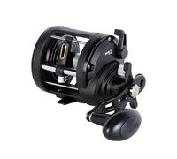 PENN Rival™ II Level Wind Reel | Saltwater All-Round Fishing Reel | Graphite Frame & Sideplates | HT-100 Carbon Drag | Line Capacity Rings | 3.9:1 Gear Ratio | 3000 | Left Hand
