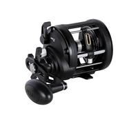 PENN Rival™ II Level Wind Reel | Saltwater All-Round Fishing Reel | Graphite Frame & Sideplates | HT-100 Carbon Drag | Line Capacity Rings | 3.9:1 Gear Ratio | 3000 | Right Hand