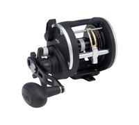 PENN Rival™ Level Wind, Fishing Reel, Conventional Reels, Sea - Boat and Kayak Fishing Reel - Heavy Duty Saltwater Reel for Cod, Bass, Flatfish, Rays, Tope, Pollack, Black/Silver, 30 | Right Hand