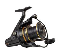 PENN Rival Longcast Gold, Fishing Reel, Spinning Reels, Sea Fishing, Lightweight Long Distance Casting Reel for Sea, Saltwater, Surf, Rock and Beach Fishing, Unisex, Black Gold, 7000