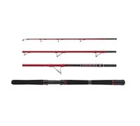 PENN Squadron III Travel Boat Spinning Rod, Fishing Rod, Sea - Boat Fishing, Saltwater Fishing, Saltwater Proof Components, Great For Cod, Pollack, Halibut and More, Unisex, Red, 2.10m | 150-400g