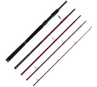 PENN Squadron III Travel SW Spin Spinning Rod, Fishing Rods, Spinning Rods, Sea Fishing, Travel Rod, Unisex, Black, 2.40m | 75-150g