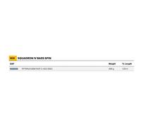 PENN Squadron IV Bass Spin Fishing Rod | Saltwater Spinning Rod for Bass & Estuary Predators | Light Shore & Estuary Fishing | 3-Piece 24T Carbon Blank | Dura-Guide Guides | 3.50m | 2-4 oz