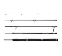 PENN Squadron IV Travel Spin Fishing Rod | Saltwater Inshore Spinning Rod for Lure & Predator Fishing | 24T Carbon Blank | Fast Action | Dura-Guides | EVA Handle | 2.70m | 20-50 g