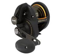 PENN Squall II Lever Drag Fishing Reel, Size 40, Graphite Body and Sideplates, Stainless Steel Main and Pinion Gears, Powerful PENN Dura-Drag