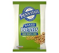 Penn State Classic American Snacks Sour Cream & Chive Baked Pretzels Knots 650g