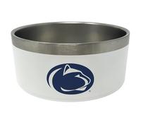 Penn State Nittany Lions 32 Oz Stainless Steel Dog Food & Water Bowl - NCAA Officially Licensed
