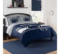 Penn State Nittany Lions Comforter Set - Penn State Bedding for Dorms, Guest Rooms, RVs, Tailgates & Nittany Lions Game Day Decor, Full/Queen