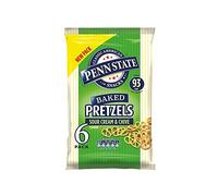 Penn State Sour Cream & Chive Flavour Pretzels 6 x 22g