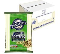 Penn State Sour Cream & Chive Pretzels 175g, Case of 8