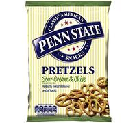 Penn State Sour Cream & Chive Pretzels - 8x175g