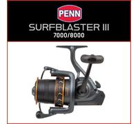 Penn Surfblaster Iii Surfcasting Reel Grey 8000