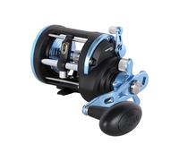 PENN Warfare™ II Level Wind Reel | Saltwater Predator Fishing Reel | Trolling, Casting & Bottom Fishing | Graphite Body | HT-100 Carbon Drag | Level Wind Spool | 5.1:1 Gear Ratio | 2000 | Left Hand