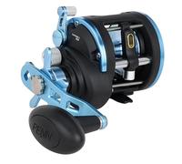 PENN Warfare™ II Level Wind Reel | Saltwater Predator Fishing Reel | Trolling, Casting & Bottom Fishing | Graphite Body | HT-100 Carbon Drag | Level Wind Spool | 5.1:1 Gear Ratio | 1500 | Right Hand