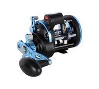 PENN Warfare™ II Level Wind Reel | Saltwater Predator Fishing Reel | Trolling, Casting & Bottom Fishing | Graphite Body | HT-100 Carbon Drag | Level Wind Spool | 5.1:1 Gear Ratio | 2000 | Right Hand
