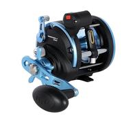 PENN Warfare™ II Level Wind Reel | Saltwater Predator Fishing Reel | Trolling, Casting & Bottom Fishing | Graphite Body | HT-100 Carbon Drag | Level Wind Spool | 5.1:1 Gear Ratio | 1500 | Right Hand