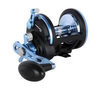 PENN Warfare™ II Star Drag Reel | Saltwater Predator Fishing Reel | Trolling, Casting & Bottom Fishing | Graphite Body | HT-100 Carbon Drag | Level Wind Spool | 5.1:1 Gear Ratio | 3000 | Right Hand