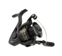 PENN Wrath II Saltwater Spinning Fishing Reel, Size 4000, Right/Left Handle Position, Corrosion-Resistant Graphite Body, Machined Anodized Aluminum Spool