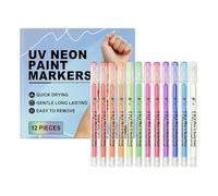 Pennarelli Per Trucco Del Viso | 12 Pezzi Pennarelli Lavabili Temporanei Per Artigianato - Trucco Per Il Viso - Per Feste Halloween Carnevale Decorazione Casa Progetti Fai Da Te E Disegno