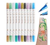 Penne Graffiti by Punta Del Tiod - 10x Nail Point Pen for Craftsmanship Design | Mother, Beauty Nail Girlfriend Solution for Travel, Graffiti and Stage