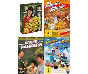 PENNE , PAUKER AND THE LÜMMEL FROM THE FIRST BANK 10 German cult comedy classics from the 60s and 70s DVD edition
