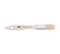 PENNELLIFICIO 2000 | Brush for Touch Up and Cleaning, Flat Brush, for Acrylic and Solvent Paint, Tinned Band Ferrule, Width 20 mm - Made in Italy