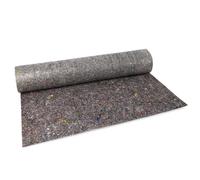 PENNELLIFICIO 2000 | Non-Woven Fabric Spool, Felt Roll with Non-Slip Polyethylene Film, Suitable for Protecting Floors, Length 25 m, Height 1 Metre and Weight 300 g/m²