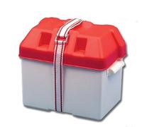 Caravan 85amp Leisure Battery Holding Box Red