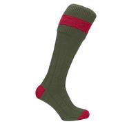 Pennine Socks The Byron Sock - Green - Size: Medium