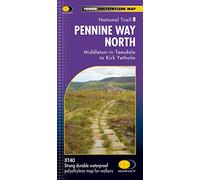 Pennine Way North XT40 (Trail Maps): Middleton-in-Teesdale to Kirk Yetholm (Trail Maps XT40)