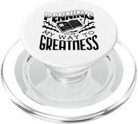 Penning Greatness Published Author Novelist Book Author PopSockets PopGrip for MagSafe