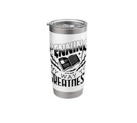 Penning Greatness Published Author Novelist Book Author Stainless Steel Insulated Tumbler