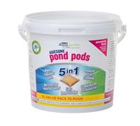 Pennington Aquagarden Awesome Pond Pods, Eats Pond Sludge, Makes Tapwater Safe, Reduces Filter Cleaning - 75 Bulk Pack