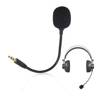 Pennle Replacement Microphone for Headset, External Mic 3.5mm Boom Detachable Microphone Game Mic Compatible with Turtle Gaming Headset On PS4 PS5 Xbox One PC for Any Wireless Headset 1pack