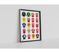 Pennodraws Original Art Print - Arsenal Legends Shirt Print