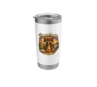 Pennsylvania Design Liberty Bell Stainless Steel Insulated Tumbler