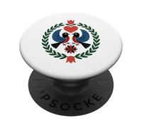 Pennsylvania Dutch Hex Signs Distelfink Amish People PopSockets Adhesive PopGrip