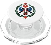 Pennsylvania Dutch Hex Signs Distelfink Amish People PopSockets PopGrip for MagSafe