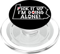 Pennsylvania Euchre Pick It Up I’m Going Alone Card Game PopSockets PopGrip for MagSafe