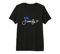 Pennsylvania Family - Pennsylvanian Flag Heritage Word Art Premium T-Shirt