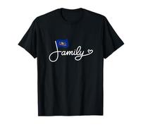 Pennsylvania Family - Pennsylvanian Flag Heritage Word Art T-Shirt