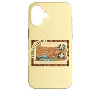 Pennsylvania Pride State Silhouette Outdoor Art Case for iPhone 16
