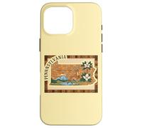 Pennsylvania Pride State Silhouette Outdoor Art Case for iPhone 16 Pro Max