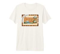 Pennsylvania Pride State Silhouette Outdoor Art Premium T-Shirt