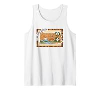 Pennsylvania Pride State Silhouette Outdoor Art Tank Top