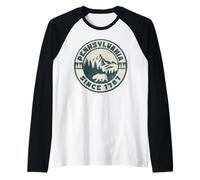 Pennsylvania Raglan Baseball Tee