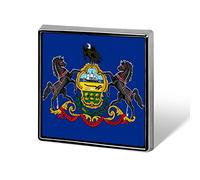 Pennsylvania State Flag Badge,Pin Hat Lapel Tie Or Suit Jewelry Jeans Shirt Bag