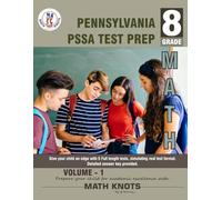Pennsylvania State (PSSA), 8th Grade MATH Practice Tests ,Volume 1