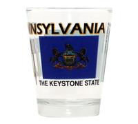 Pennsylvania The Keystone State All-American Collection Shot Glass